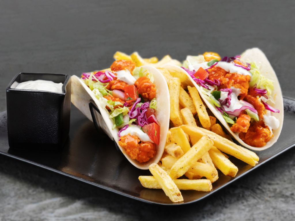 BUFFALO CHICKEN TACOS