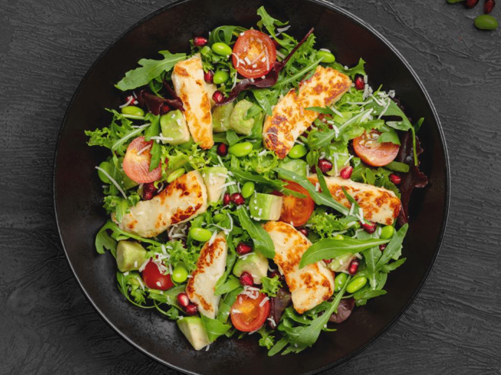 HALLOUMI SALAD